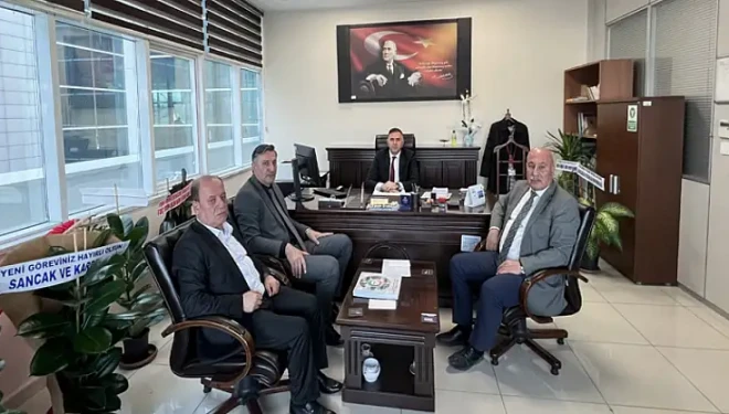 Başkanlardan, Tarım İl Müdür Yardımcısına ziyaret