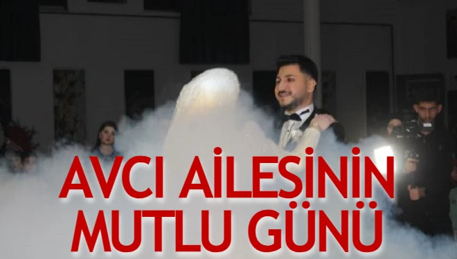 Avcı ailesinin mutlu günü