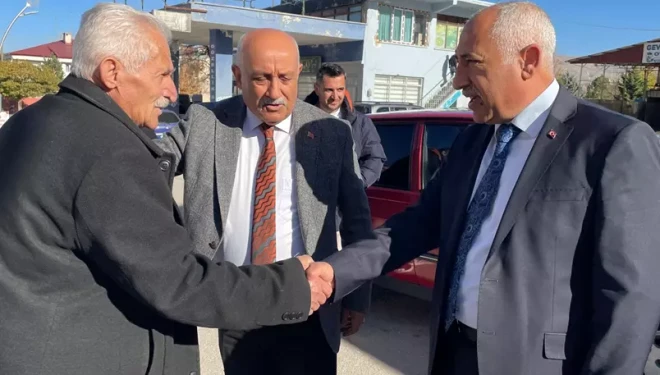 MHP’den "Hayırlı Günler Komşum" kapsamında Gevaş İlçesini ziyaret etti