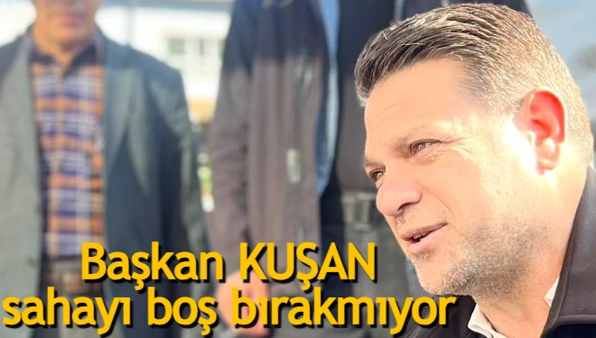 Başkan Kuşan’dan mahalle ve esnaf ziyareti