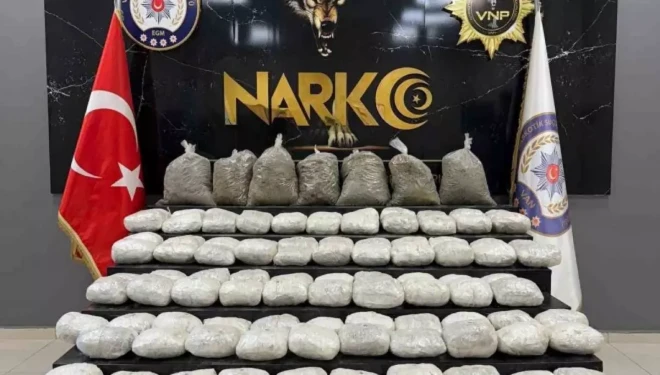 Van’da 134 kilo uyuşturucu ele geçirildi: 6 tutuklama!