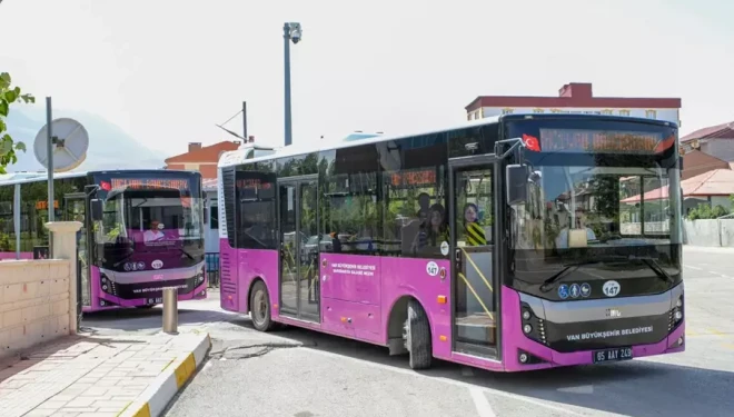 Van’da ulaşıma 3 yeni hat eklendi