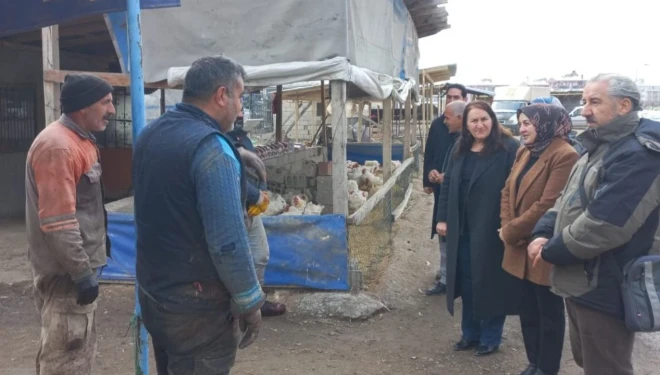 Eş Başkanlar, Erciş esnafını ziyaret etti