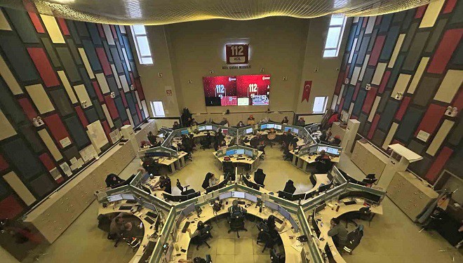 Van 112 Acil Çağrı Merkezi bu yıl 1 milyon 277 bin çağrı karşıladı