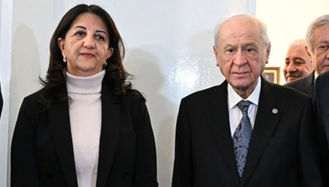 DEM Parti'nin İmralı heyeti, Bahçeli ile görüştü