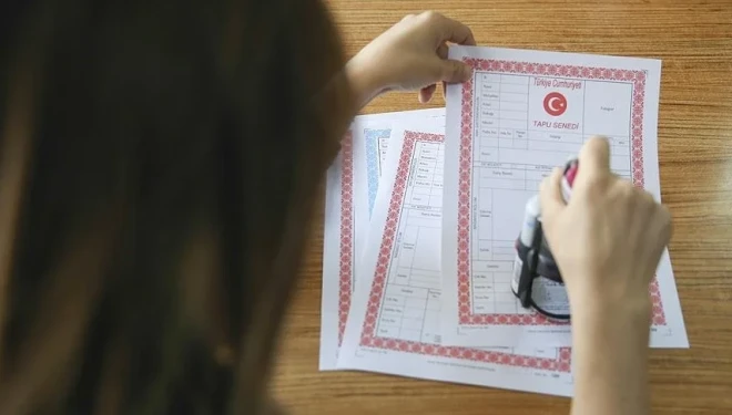 Van'ın 11 aylık tapu işlem istatistiği açıklandı