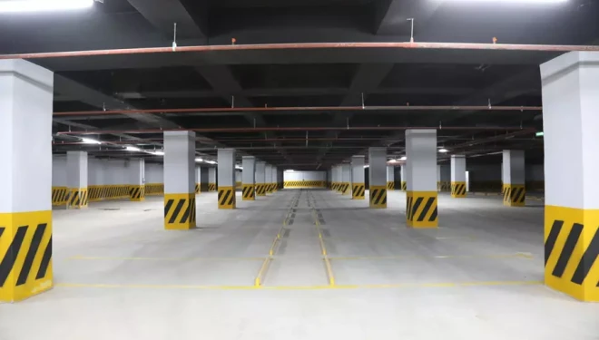 Beşyol Millet Bahçesi kapalı otoparkı hizmete girdi