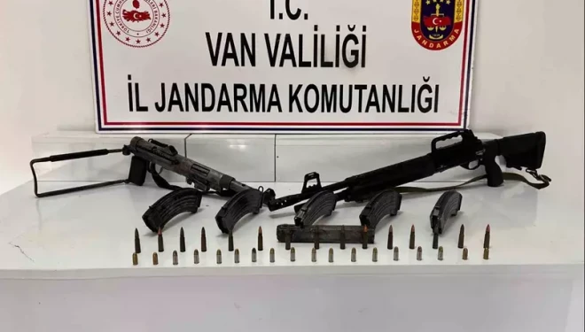 Van’da silah ve mühimmat ele geçirildi
