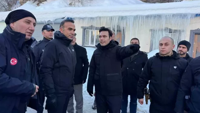 Çatak’ta çığ afeti sonrası saha incelemesi yapıldı