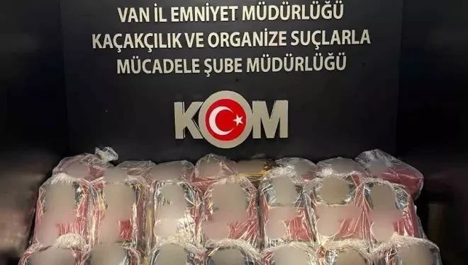 Van’da gümrük kaçağı malzeme ele geçirildi