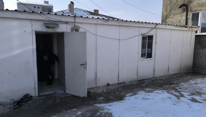 Van’da 8 kişilik aile konteynerde yaşam mücadelesi veriyor