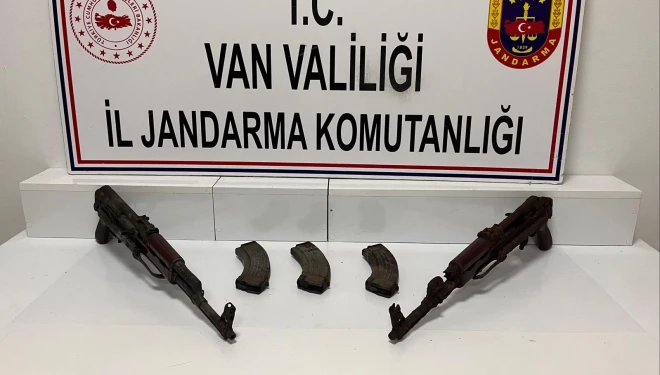 Başkale’de uzun namlulu silah ele geçirildi