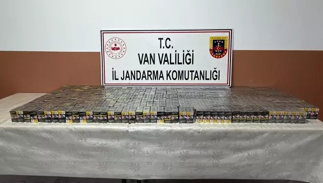 Başkale’de bin 540 paket gümrük kaçağı sigara ele geçirildi