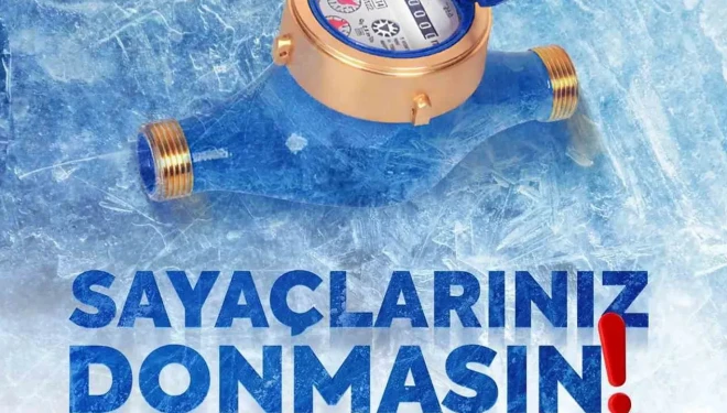 Van’da su sayaçları için uyarı yapıldı