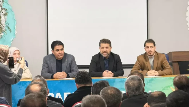 AK Parti İpekyolu Teşkilatından Yeni Marangozcular Sanayi Sitesi’ne  Esnaf Ziyareti