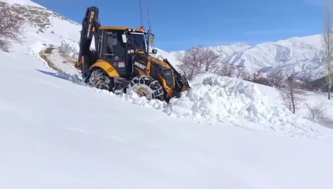 Van’da 78 yerleşim yerinin yolu kapalı