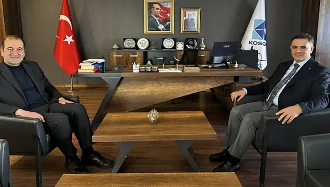 Baykara'dan KOSGEB İl Müdürü Yörük'e ziyaret