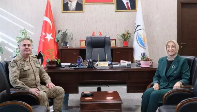 Tuğgeneral Avkıran’dan İŞKUR Müdürü Biçek’e nezaket ziyareti