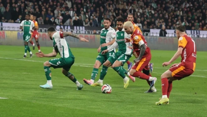 Galatasaray, Konyaspor'a 2-0 kaybetti