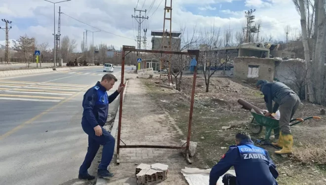 Edremit’te kaçak et kesimine karşı mücadele 