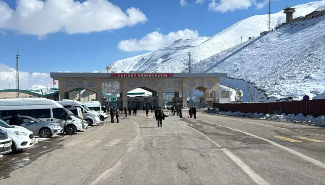 Van Kapıköy Sınır Kapısı kapatıldı mı? O isimden açıklama...