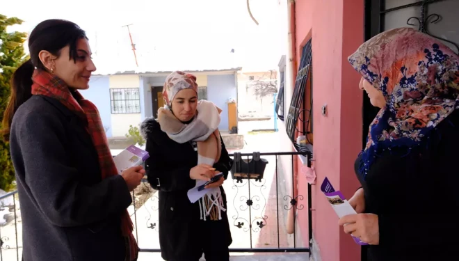 İpekyolu'nda 8 Mart Kapsamında Mahalle Mahalle Kadın Buluşmaları