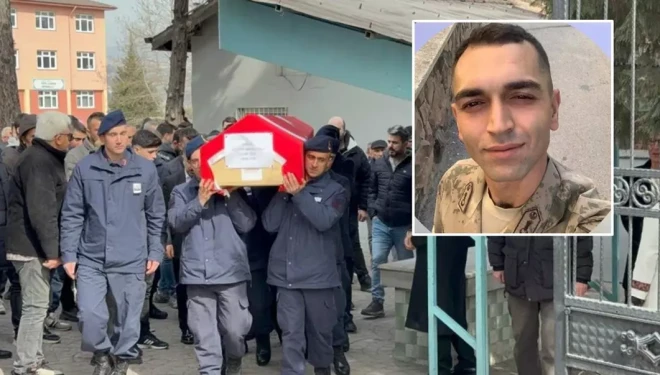 Beylik tabancasıyla intihar eden askeri personel toprağa verildi