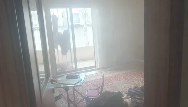 Van’da ev yangını