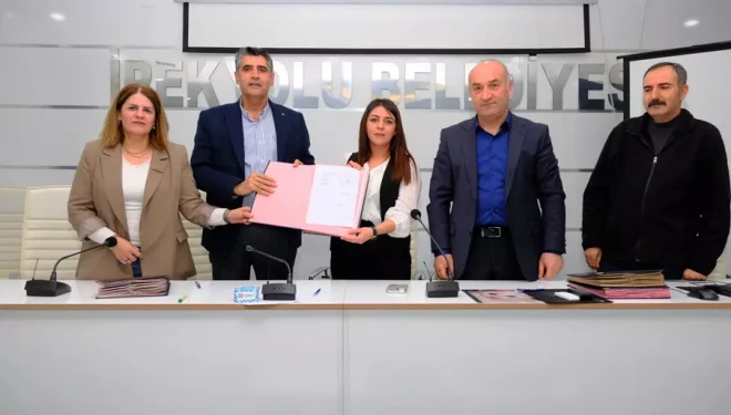 İpekyolu Belediyesi ile Tüm Bel-Sen Arasında Toplu İş Sözleşmesi İmzalandı