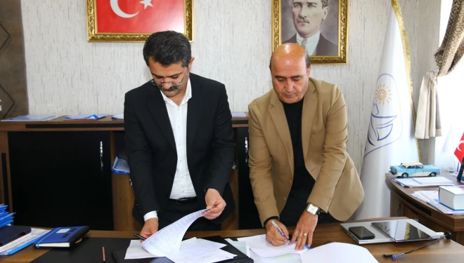 Edremit ve Yüksekova Belediyeleri arasında protokol imzalandı