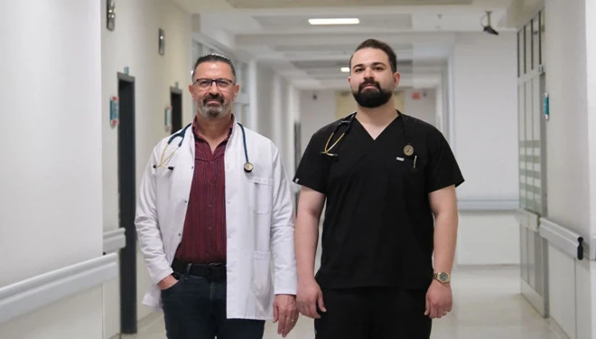 Küçükken hayalini kuruyordu, şimdi babasıyla aynı hastanede şifa dağıtıyor