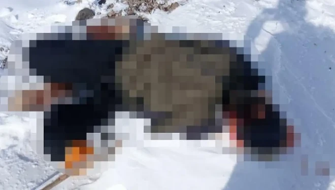 İran sınırında erkek cesedi bulundu