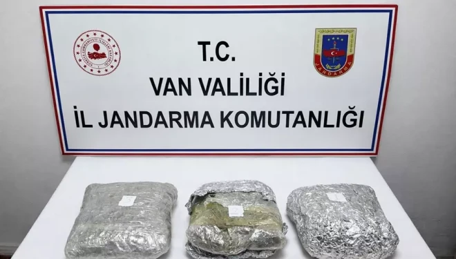 Çaldıran’da 4 kilo 60 gram skunk ele geçirildi