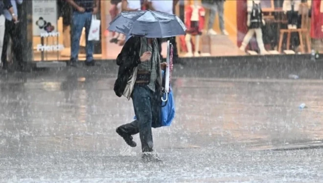 Sarı kodlu alarm: Yağış ve fırtına geliyor