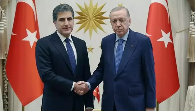 Cumhurbaşkanı Erdoğan, Başkan Barzani ile telefonda görüştü