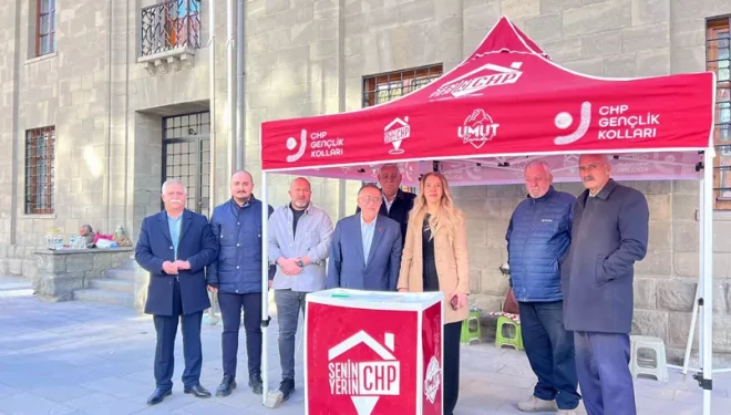 CHP Van İl Başkanlığı’ndan üye standı: “Dayanışmayı büyütüyoruz”