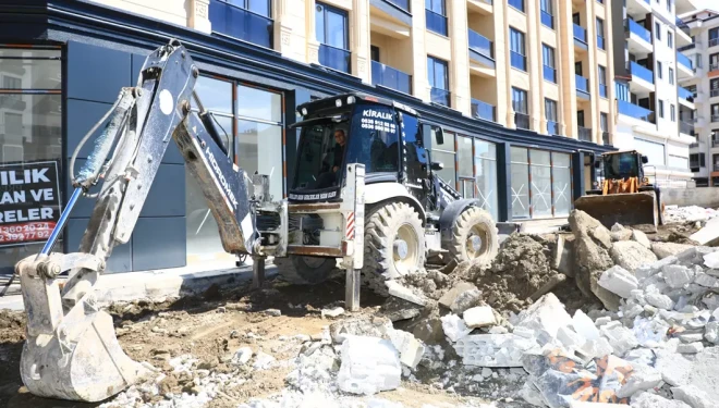 Sıhke Caddesi’nde bağlantı yolu hizmete hazır