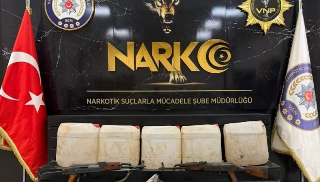 Van’da uyuşturucu operasyonu