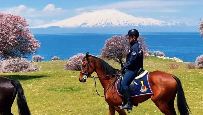 Atlı Jandarma Çarpanak Adası’nda mesaiye başladı