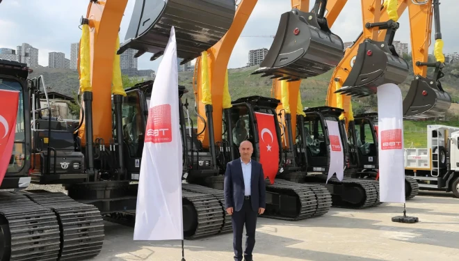 TBB’den İpekyolu Belediyesi’ne Ekskavatör Hibesi