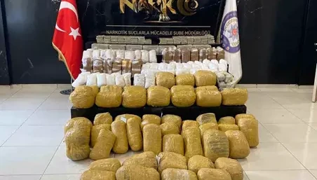 Van’da 240 kilogram uyuşturucu ele geçirildi
