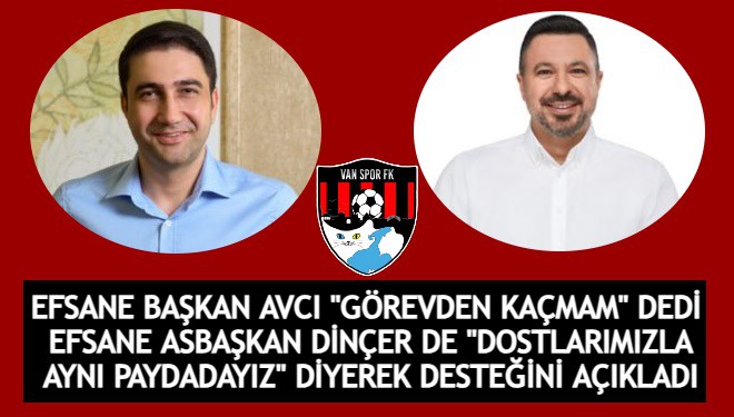 Akın Dinçer’den Mehmet Avcı’ya destek: “Şehrimize inanıyor, hiçbir hayalin uzak olmadığını biliyoruz”