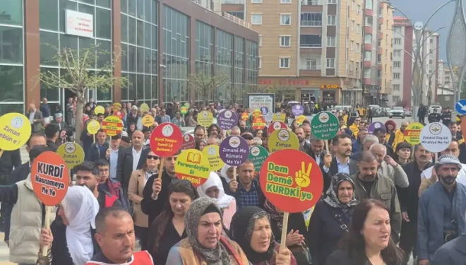 Van’da Kürt Dil Bayramı etkinlikleri