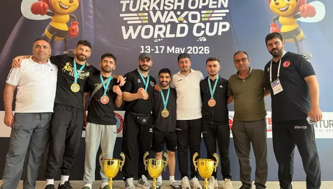 VBB sporcular Antalya'da dünya kupasına damga vurdu