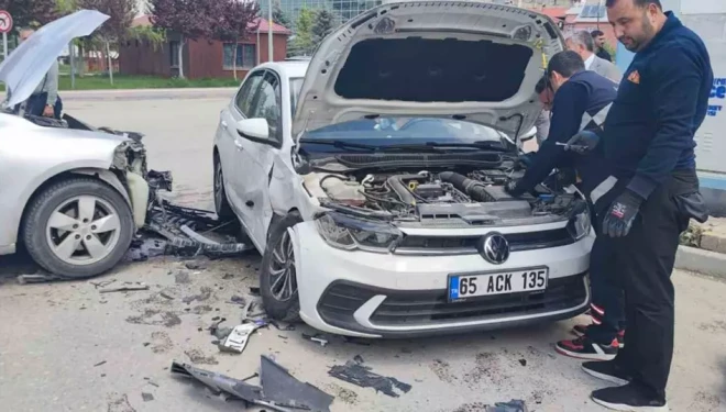 Van’da trafik kazası: 1 yaralı