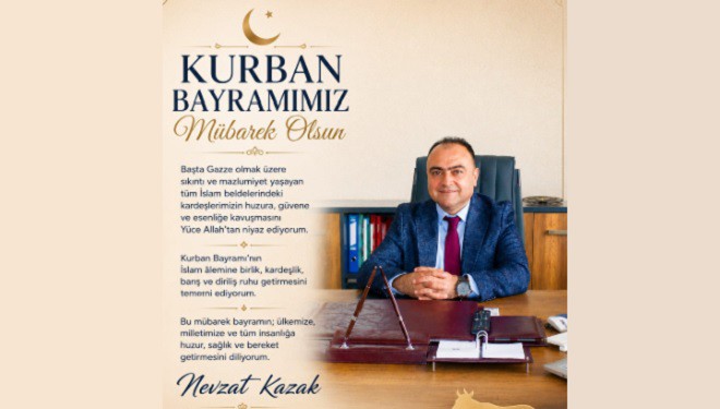 Kazak’tan Kurban Bayramı mesajı