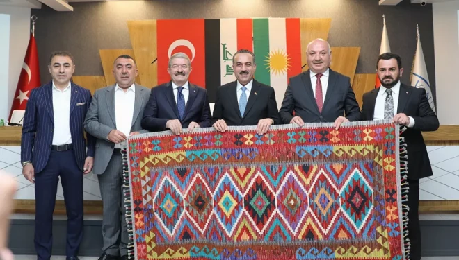 Irak Kürdistan Bölgesi heyetinden Van TSO'ya ziyaret