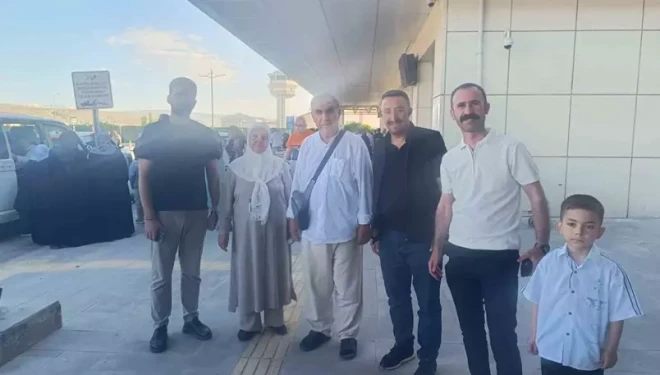 Van’dan kutsal topraklara uzanan yolculuk sona erdi