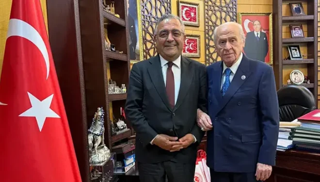 Devlet Bahçeli, Sezgin Tanrıkulu ile bir araya geldi