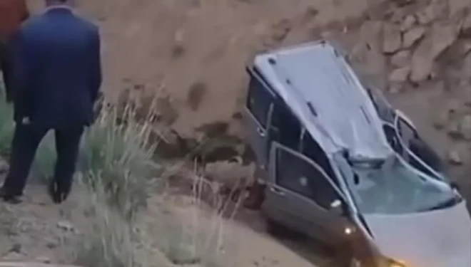 Başkale’de araç şarampole yuvarlandı: 1 ölü